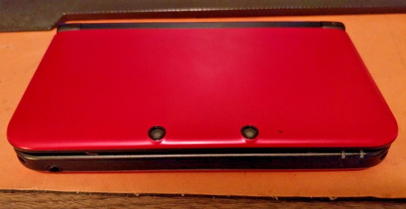 Nintendo 3DS XL Red & Black Handheld