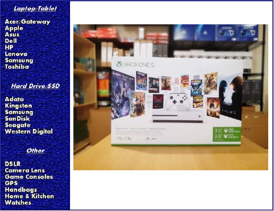 Xbox One S 1TB Console - Starter Bundle, New, Sealed