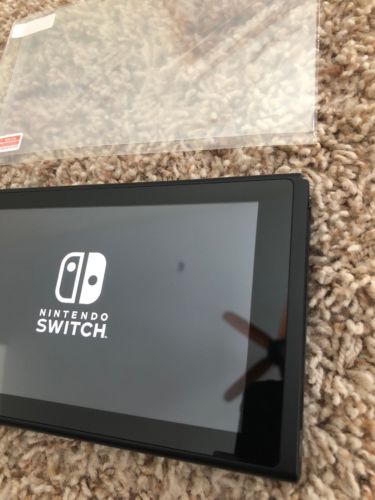 REPLACEMENT Nintendo Switch 32GB Tablet Console ONLY! Zelda Skin & Protector!!