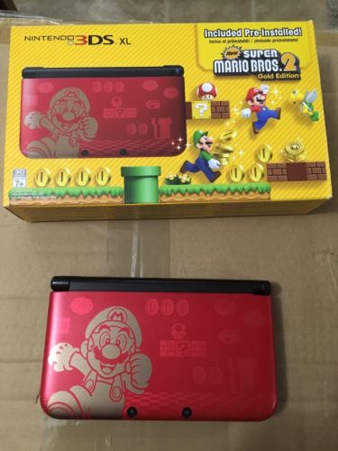 Nintendo 3DS XL Limited Edition Super Mario Bros 2 Limited Edition NEW