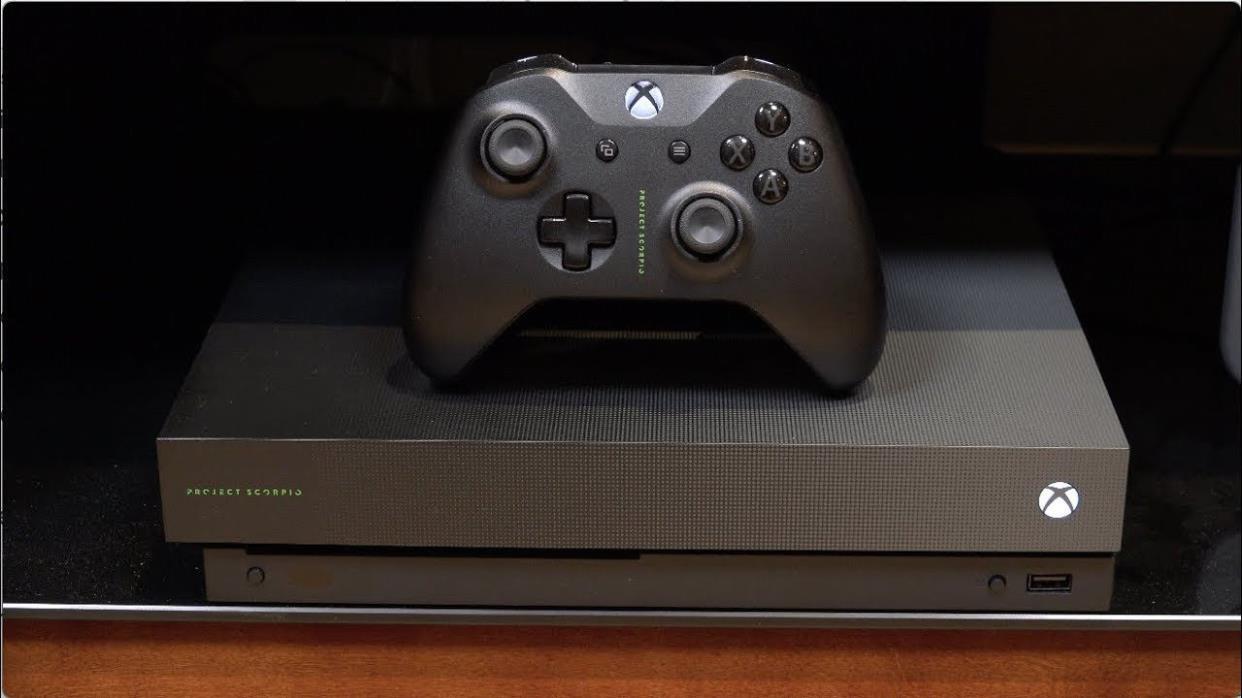 Microsoft Xbox One X Project Scorpio Edition, 1TB, New, Sealed