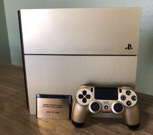 Playstation 4 System Gold Taco Bell Edition Rare! PS4 Sealed 6500 Made