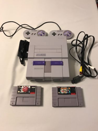 Super Nintendo Entertainment System Launch Edition White Console (NTSC-J)