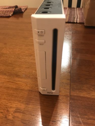 Nintendo Wii Replacement White Console ONLY! Tested & Works!!