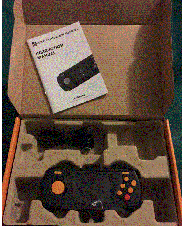 ATARI FLASHBACK PORTABLE WITH 70 GAMES BUILT IN