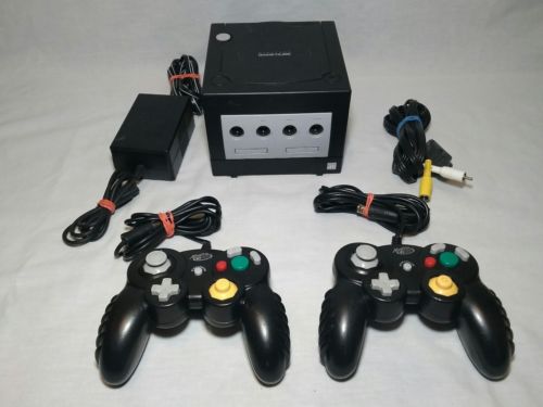 Nintendo GameCube Launch Edition 40MB Jet Black Console
