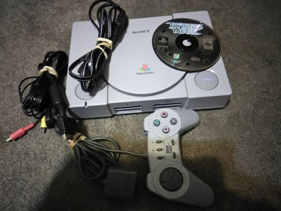 Sony PlayStation 1 System (SCPH-7501) Controller - Twisted Metal - Free Shipping