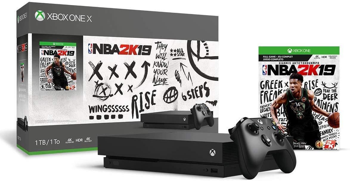 Xbox One X 1TB Console - NBA 2K19 Bundle Brand New Factory Sealed