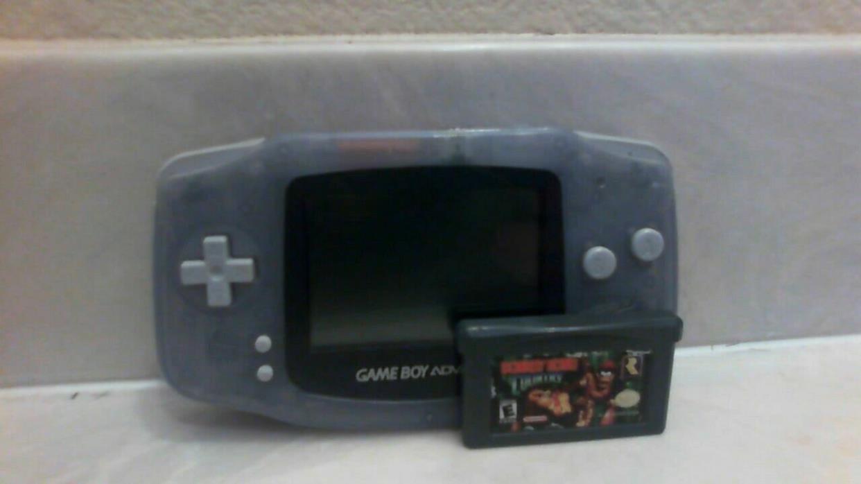 Nintendo Game Boy Advance Launch Edition Milky Blue Handheld System