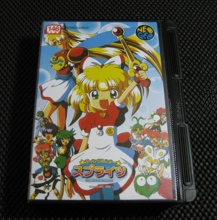 Twinkle Star Sprites - Neo Geo AES - High Quality Reproduction