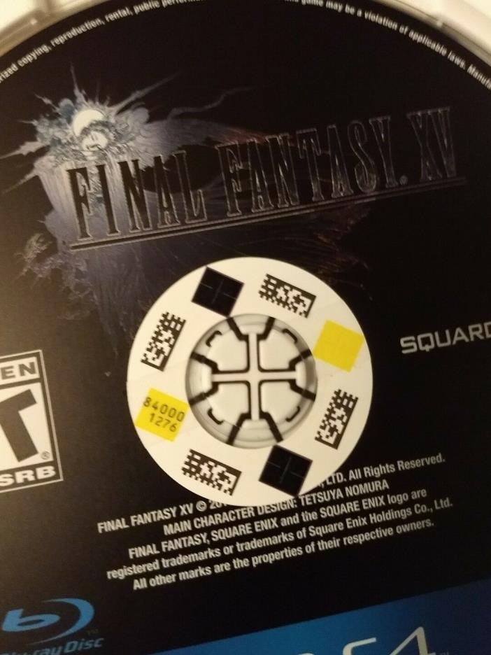 Final Fantasy XV PS4: Day One Edition DISC only