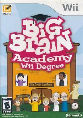 Big Brain Academy Wii Degree Nintendo Wii Complete NM Wii, Video Games