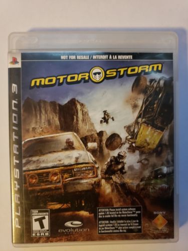 MotorStorm (Sony PlayStation 3, 2007) Preowned