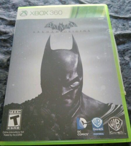 Batman: Arkham Origins (Microsoft Xbox 360, 2013) 2 discs Complete, Free Ship