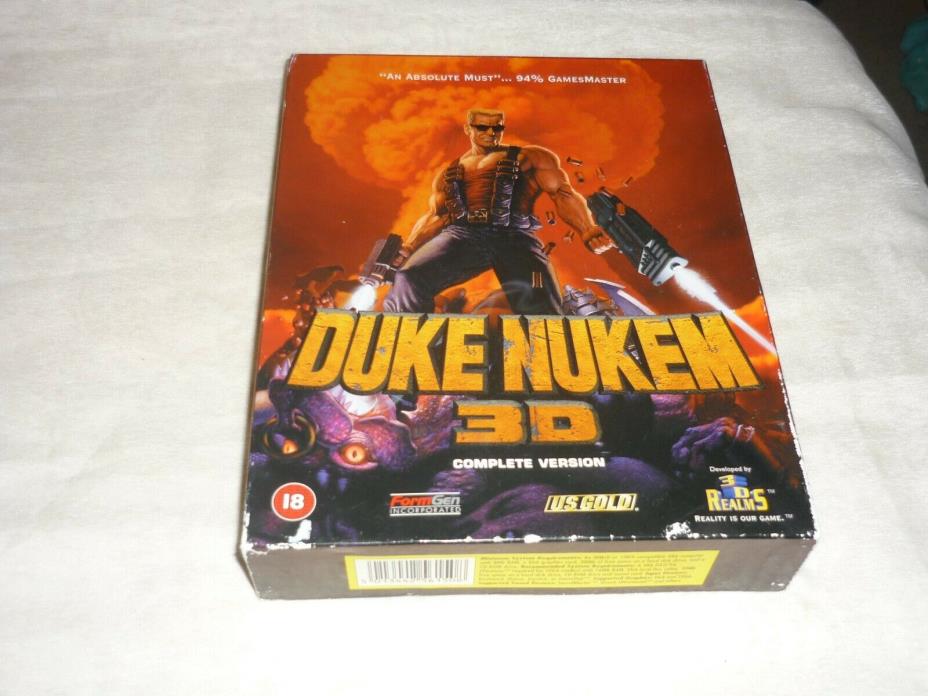 Duke Nukem 3D (PC, 1996)  COMPLETE BIG BOX EDITION