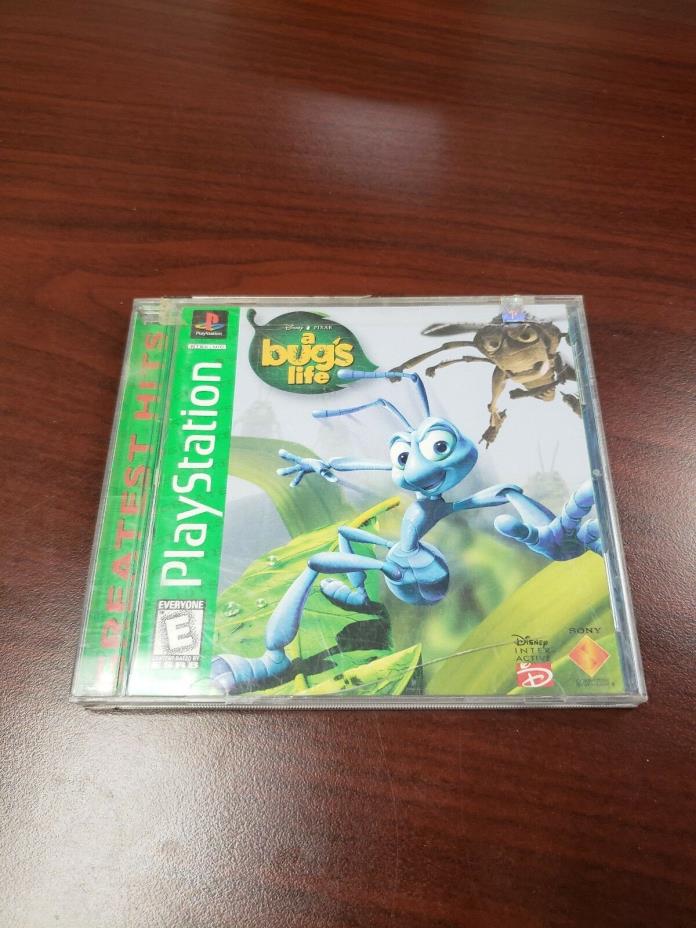 Disney Pixar A Bug's Life (Sony PlayStation 1, 1998) USED - free shipping