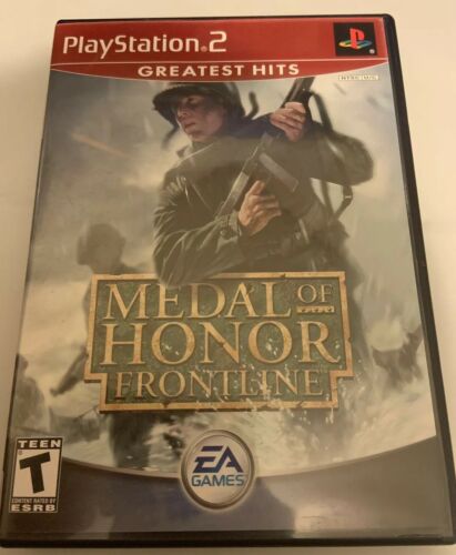 Medal of Honor: Frontline (Sony PlayStation 2, 2002) Greatest Hits!