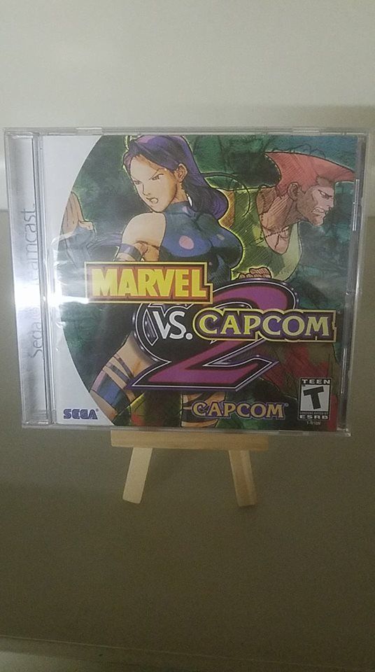 Marvel vs. Capcom 2 (Sega Dreamcast, 2000) Authentic  Complete W/ Reg Card