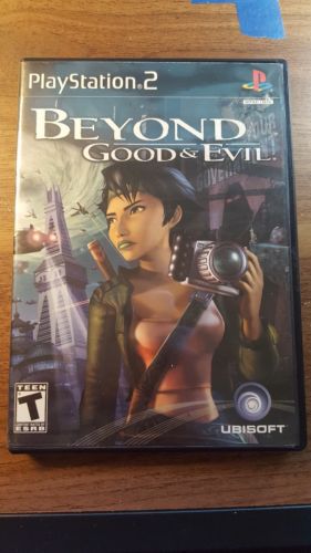 Beyond Good & Evil PS2(Sony PlayStation 2, 2003) Complete Tested Black Label