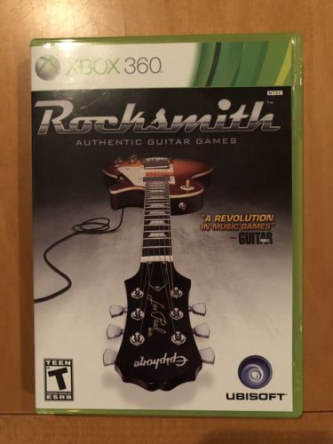 Rocksmith (Microsoft Xbox 360, 2011) - No Cable