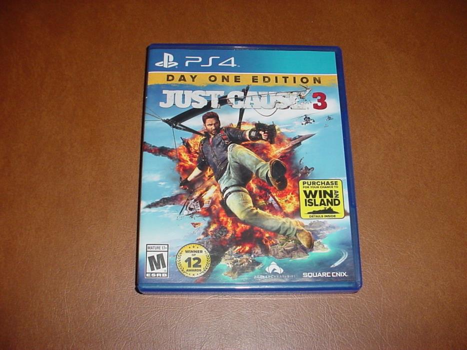 Just Cause 3 -- Day One Edition (Sony PlayStation 4, 2015)