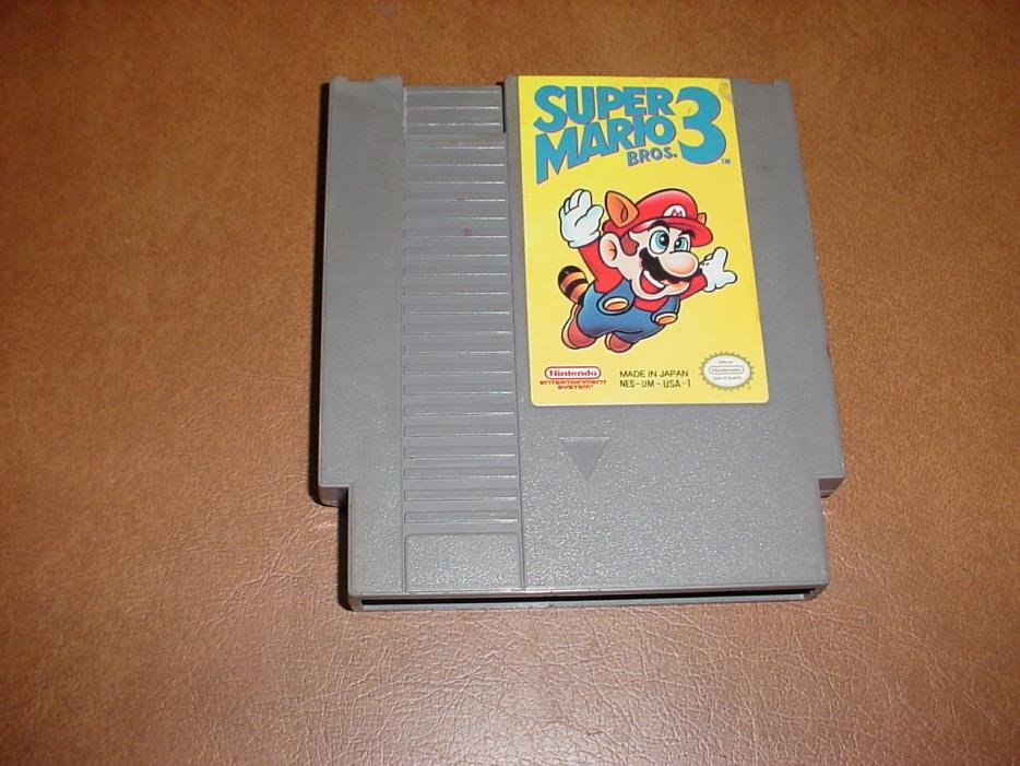 Super Mario Bros. 3 (Nintendo Entertainment System NES, 1990) Tested and Working