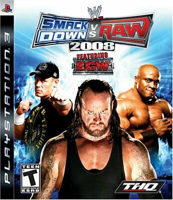 WWE SmackDown vs. Raw 2008 - Playstation 3: PlayStation 3,PlayStation 3 Video Ga