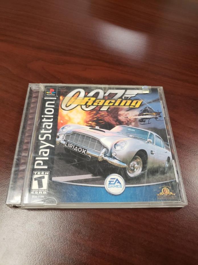 007 Racing (Sony PlayStation 1, 2000) PS1 - used - free shipping