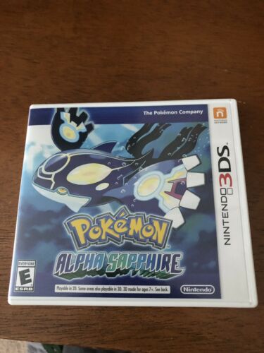 Pokemon: Alpha Sapphire Nintendo 3DS Complete, Tested