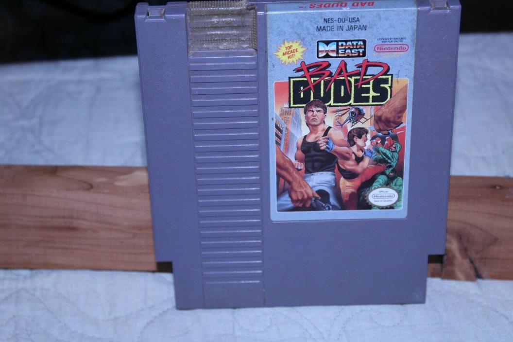 BAD DUDES FOR ORIGINAL NINTENDO