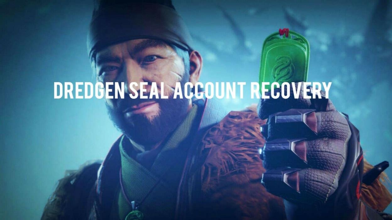 Destiny 2 - Dredgen Seal  Account  Recovery | PC  (PRICE NEGOTIABLE)