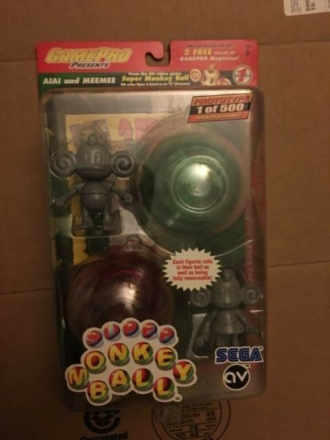 Super Monkey Ball Prototype Figure Gamepro RARE Series 1