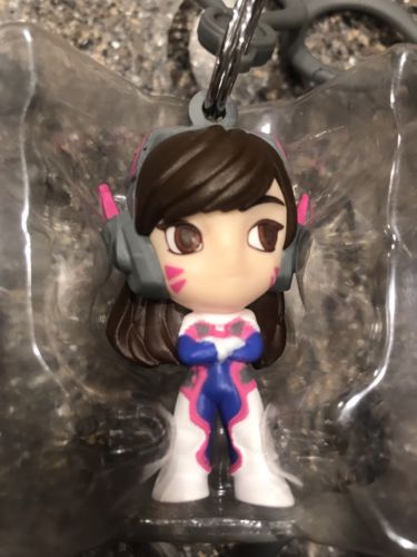 Overwatch Backpack Hanger D.va Diva Keychain Series 1