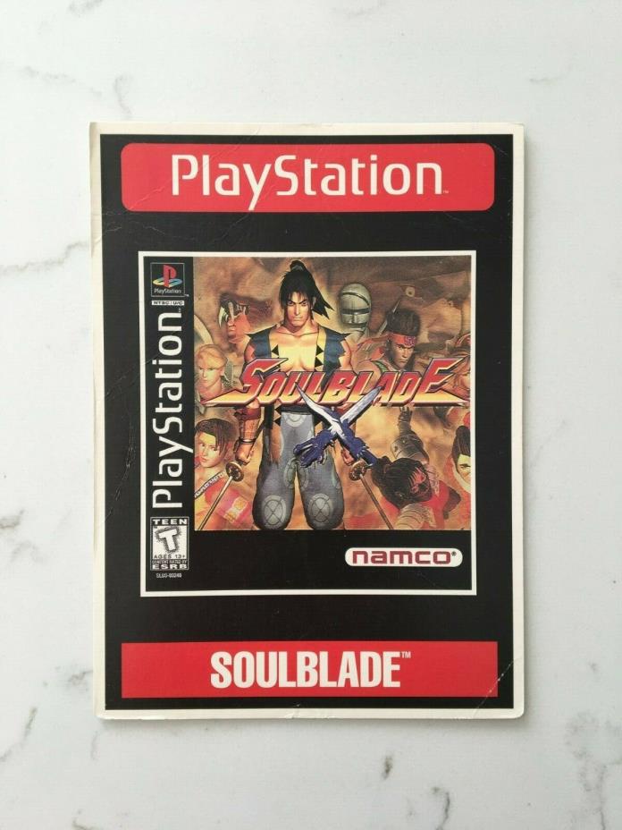 Soul Blade / Soul Edge (PS1) - Toys 'R Us VIDPro Display Card