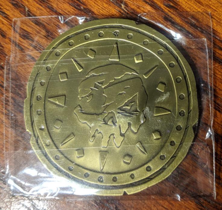 Sea of Thieves Limited Edition Coin 2018 Pre-Order Incentive