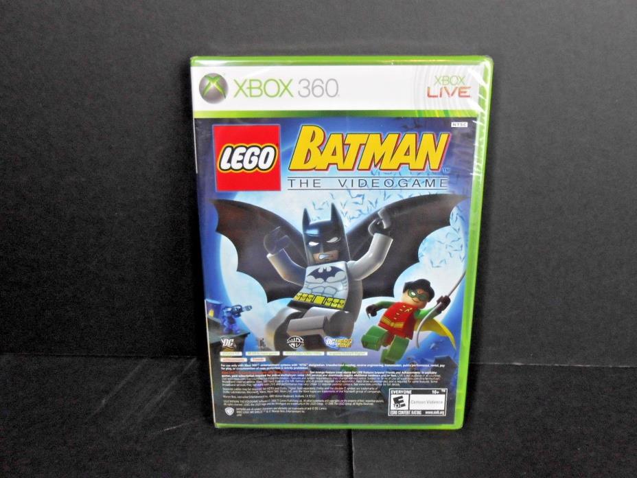 XBOX 360 LIVE Lego BATMAN The Video Game & PURE New Factory Sealed