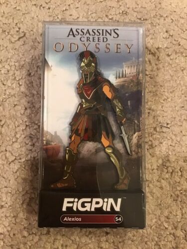 Alexios FiGPiN #54 Assassin's Creed Odyssey Enamel Pin Brand New Sealed Fig Pin