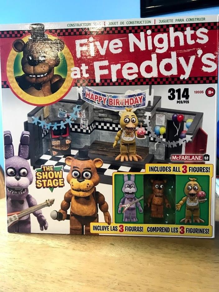 Five Nights at Freddy's The Show Stage Construction Set