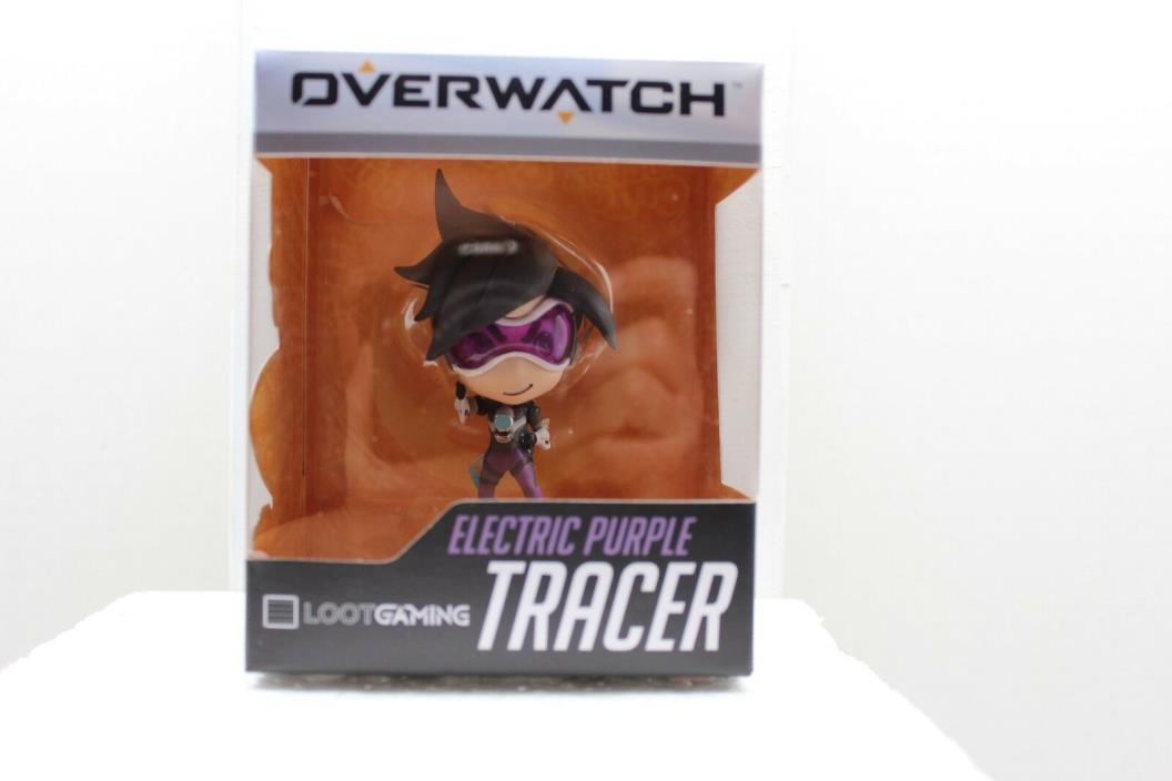 Overwatch Electric Purple Tracer figurine Loot gaming Blizzard Entertainment