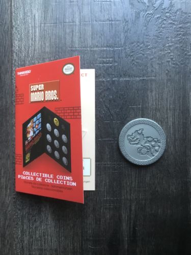 Think Geek Nintendo Super Mario Bros. Collectible Coin BOWSER