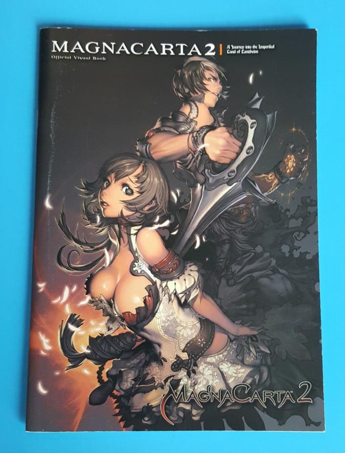 Magna Carta Magnacarta 2 Official Visual Book Artbook Art RPG Video Game PROMO