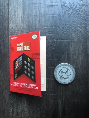 Think Geek Nintendo Super Mario Bros. Collectible Coin GOOMBA