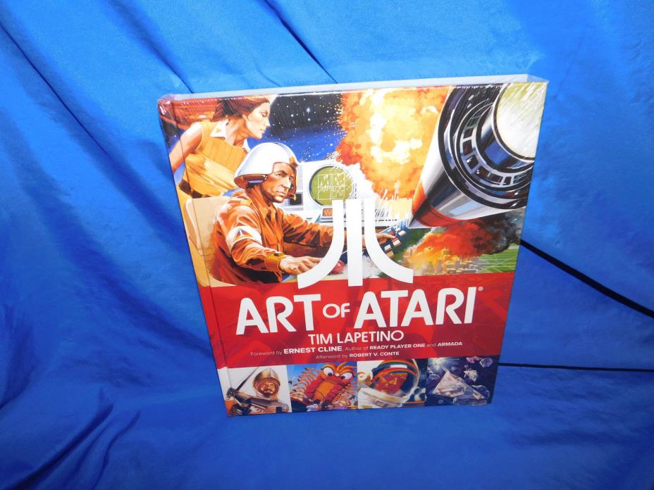 Art of Atari Hardcover Book Signed Tim Lapetino Asteroids Centipede New HC Mint