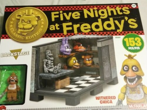 McFarlane Five Nights at Freddys FNAF #25081 BACKSTAGE CLASSIC EDITION