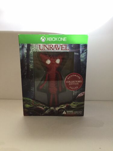 XBOX ONE UNRAVEL Handmade Collectors Edition Figure- YARNY DOLL (No Game)