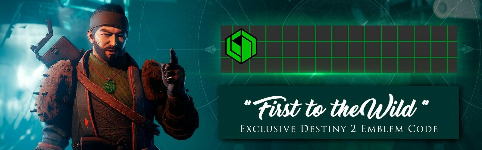 Destiny 2 First to the Wild Emblem in Hand! Messaged within Hours.
