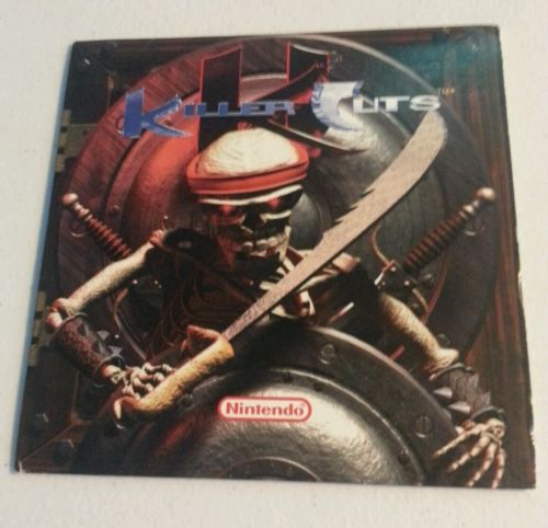 Killer Cuts Killer Instinct Super Nintendo SNES Music CD GAME Soundtrack RARE