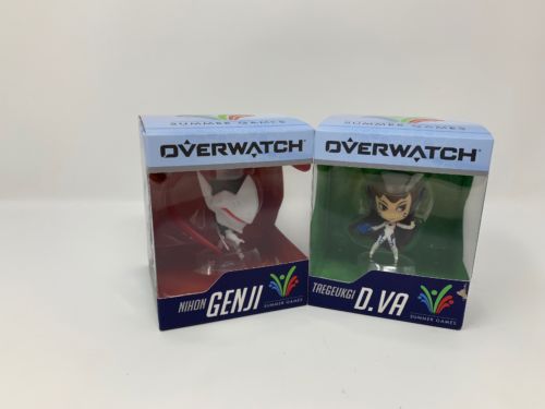 NEW Cute But Deadly Overwatch Nihon Genji And Taegeukgi Dva Summer Game Figures