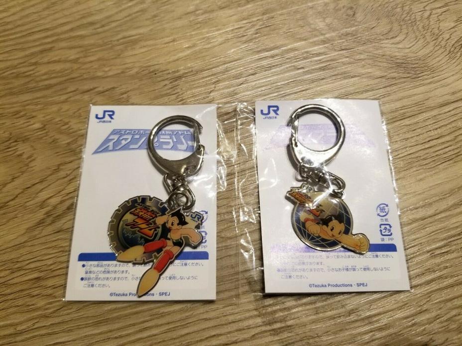 Astro Boy Japan Railway 2000s Keychain prizes LOT 2, Nintendo , Rare , Vintage