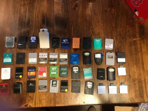 WHOLESALE Lot of 45 MEMORY CARD Game Accessories Nintendo PlayStation Xbox